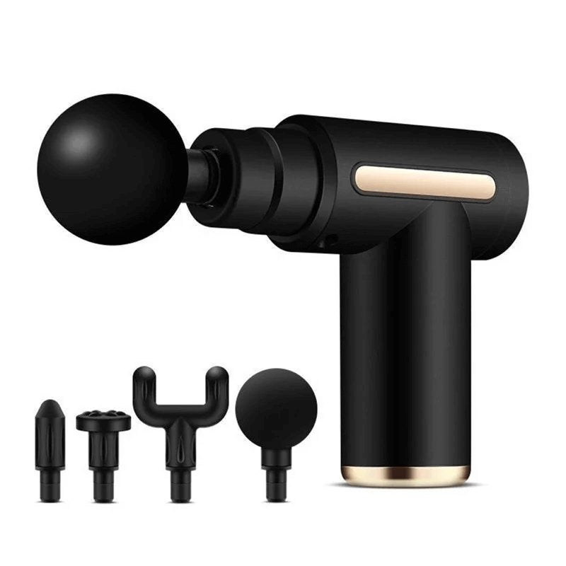 Pistola Massageadora Corporal  + Ponteiras de Brinde